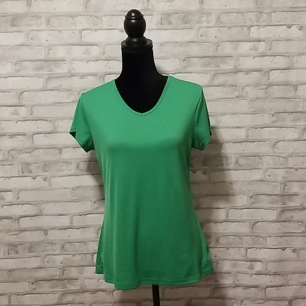 Champion Green V-neck